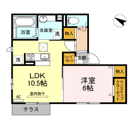 ルーチェBの間取り