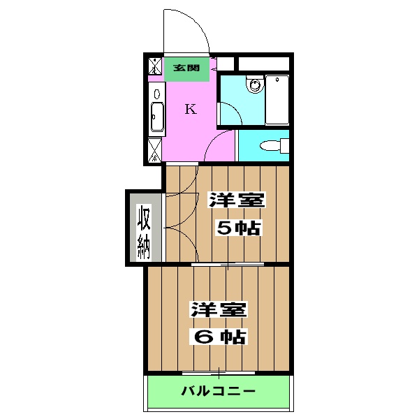 プリマベーラ西京極の間取り