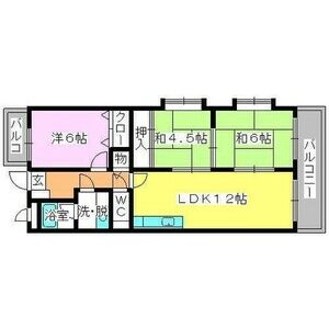 エースワン粕屋の間取り