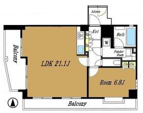 ビヴァーチェ大崎の間取り