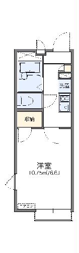 レオパレスサンシャイン貫井北の間取り