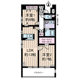 エコタワーバオバブ・0201号室の間取り