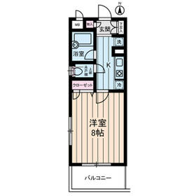 ヴィレッジ・イン・上高井戸の間取り
