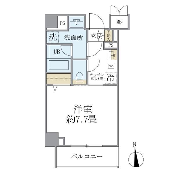 ＧＲＡＮＳＩＴＥ　ＷＡＳＥＤＡの間取り