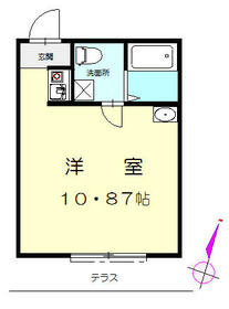 ドルフィンスルー　Ⅰの間取り