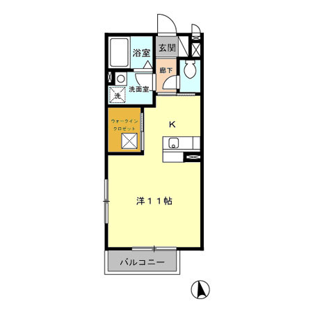 シェドプールの間取り