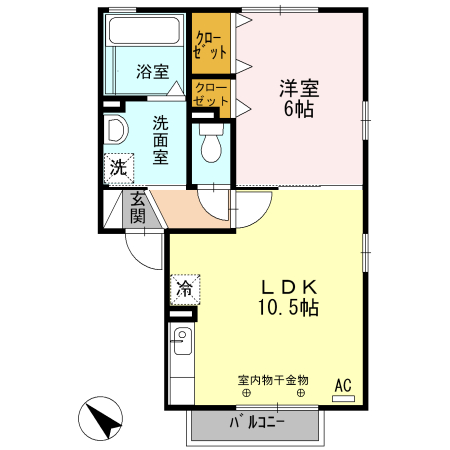 セリシールの間取り