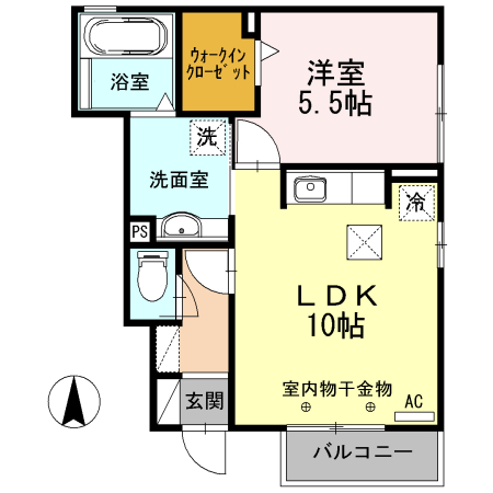 ム・ラージIIIの間取り
