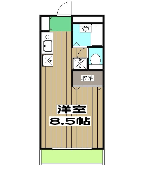 ジオコート桂の間取り