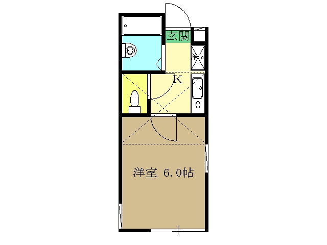 ウィステリアKの間取り