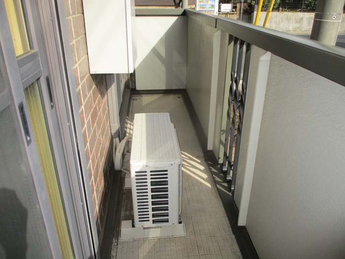 12/23 バルコニー