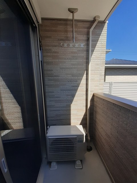 12/23 バルコニー