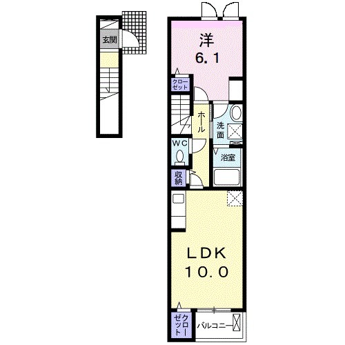 エリザの間取り