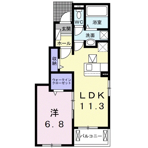 パークサイドの間取り