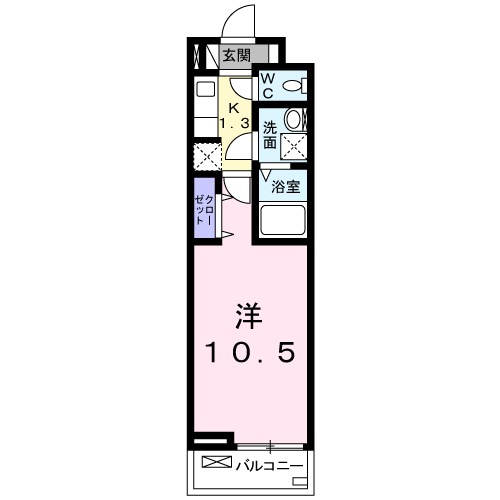 ル シェル ブルーの間取り