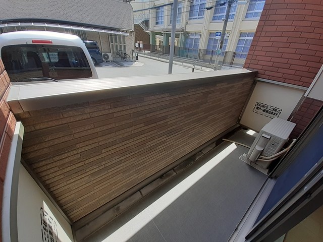 12/23 バルコニー