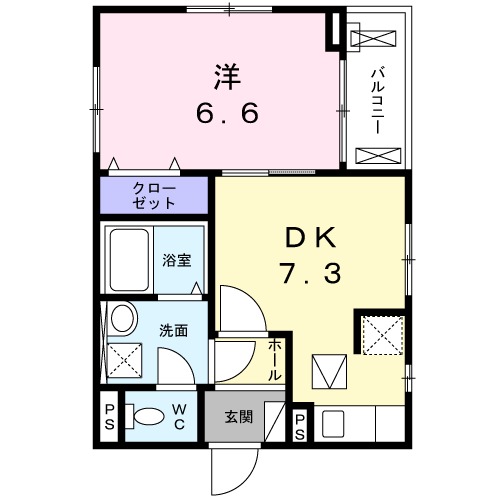 フィオーレの間取り