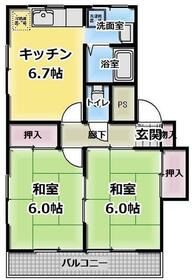 サンハイツ白幡の間取り