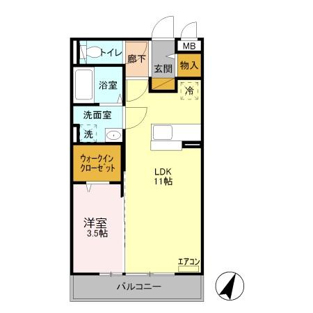 2/2 間取