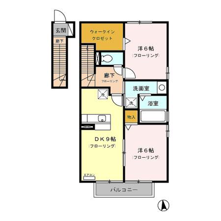 センターヒルズ 弐番館の間取り