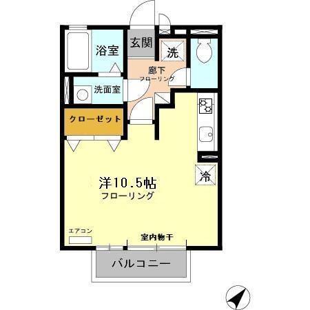 ヴィクトワール・Kの間取り