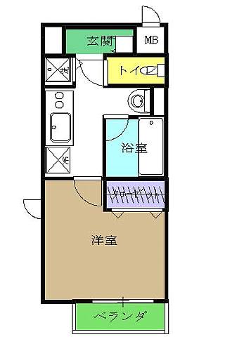 コンセールKUNIの間取り