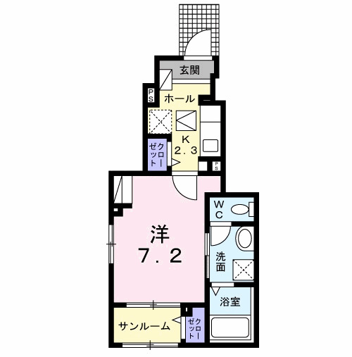 シャルム・ド・モンテの間取り