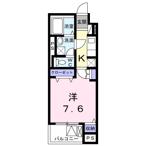 K・SガーデンⅢの間取り