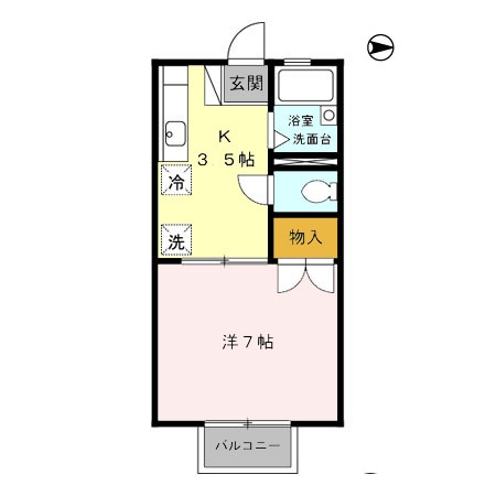 ルミエール関谷の間取り