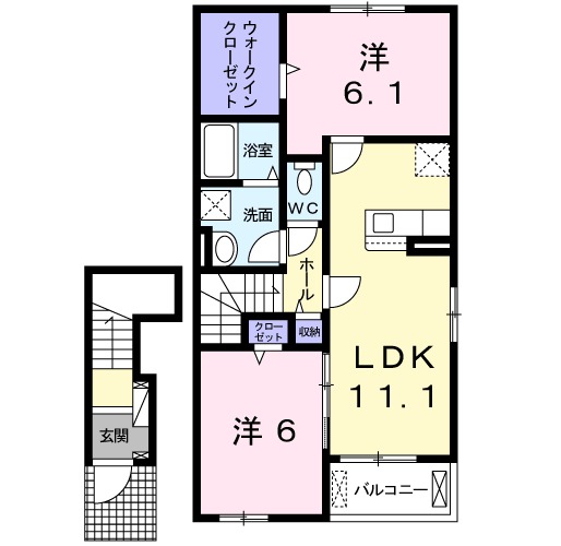 グローヴⅨの間取り