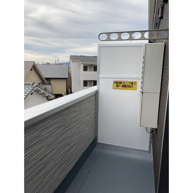 8/13 バルコニー