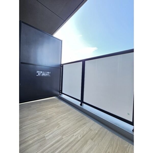 12/25 バルコニー