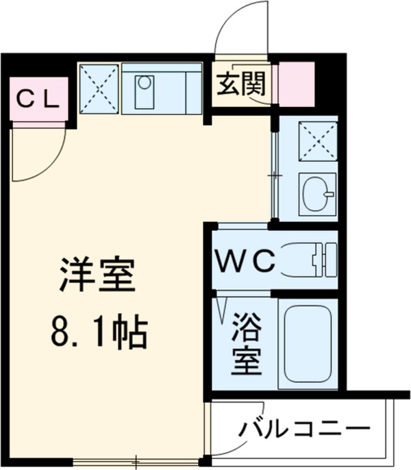 ソレイユ下北沢の間取り