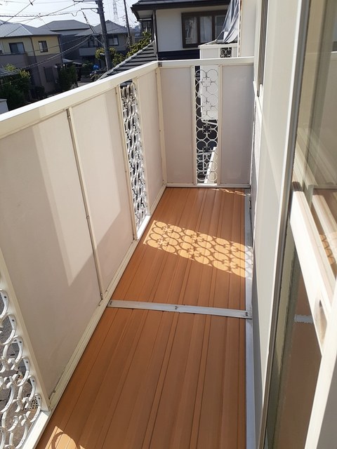 10/22 バルコニー