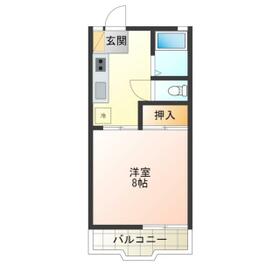 YSハイツの間取り