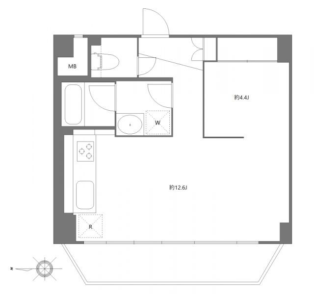 ラアトレ御苑内藤町グランガーデンの間取り