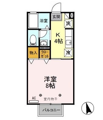 メゾンフィトンチット IIの間取り