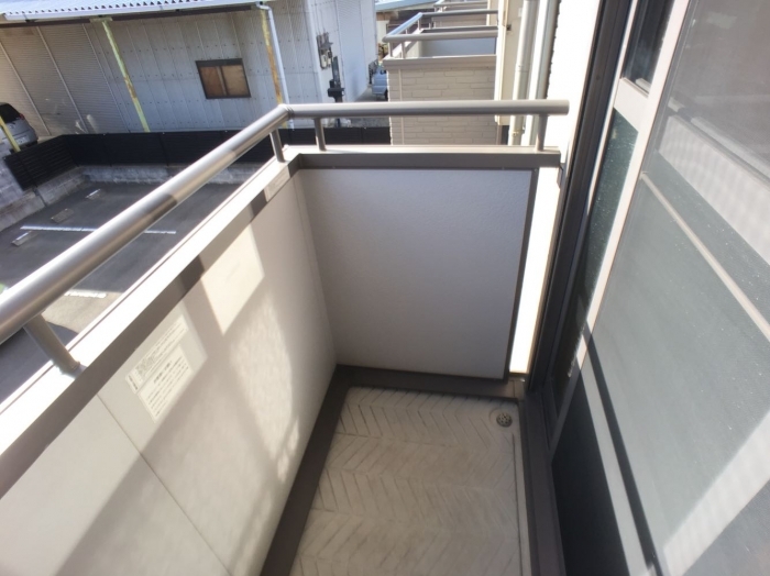 12/27 バルコニー