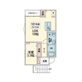 板橋ファランドールの間取り