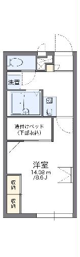 レオパレスソレーユの間取り