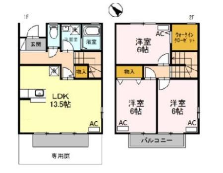 プロスパー　リヨ　Ｃ棟の間取り
