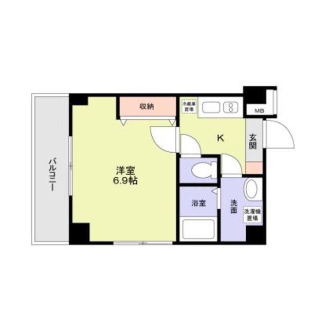 シャッツ クヴェレ 代々木の間取り