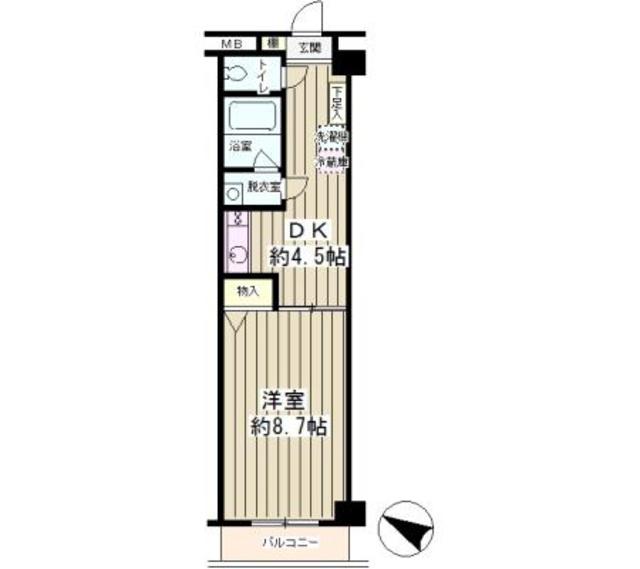カナリーテラス志村坂上の間取り