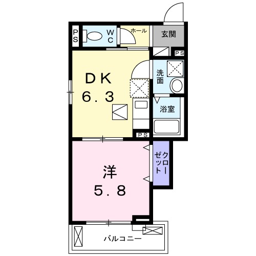 ベルレガーロの間取り