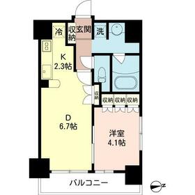 エコロジー大井町レジデンスの間取り