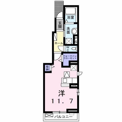 Mint(ミント)の間取り