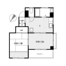 ライジングビルヨシザキの間取り