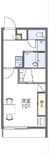 レオパレスYOGIの間取り