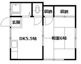 景山コーポの間取り