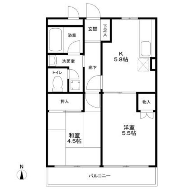 エーデルハイム成城の間取り